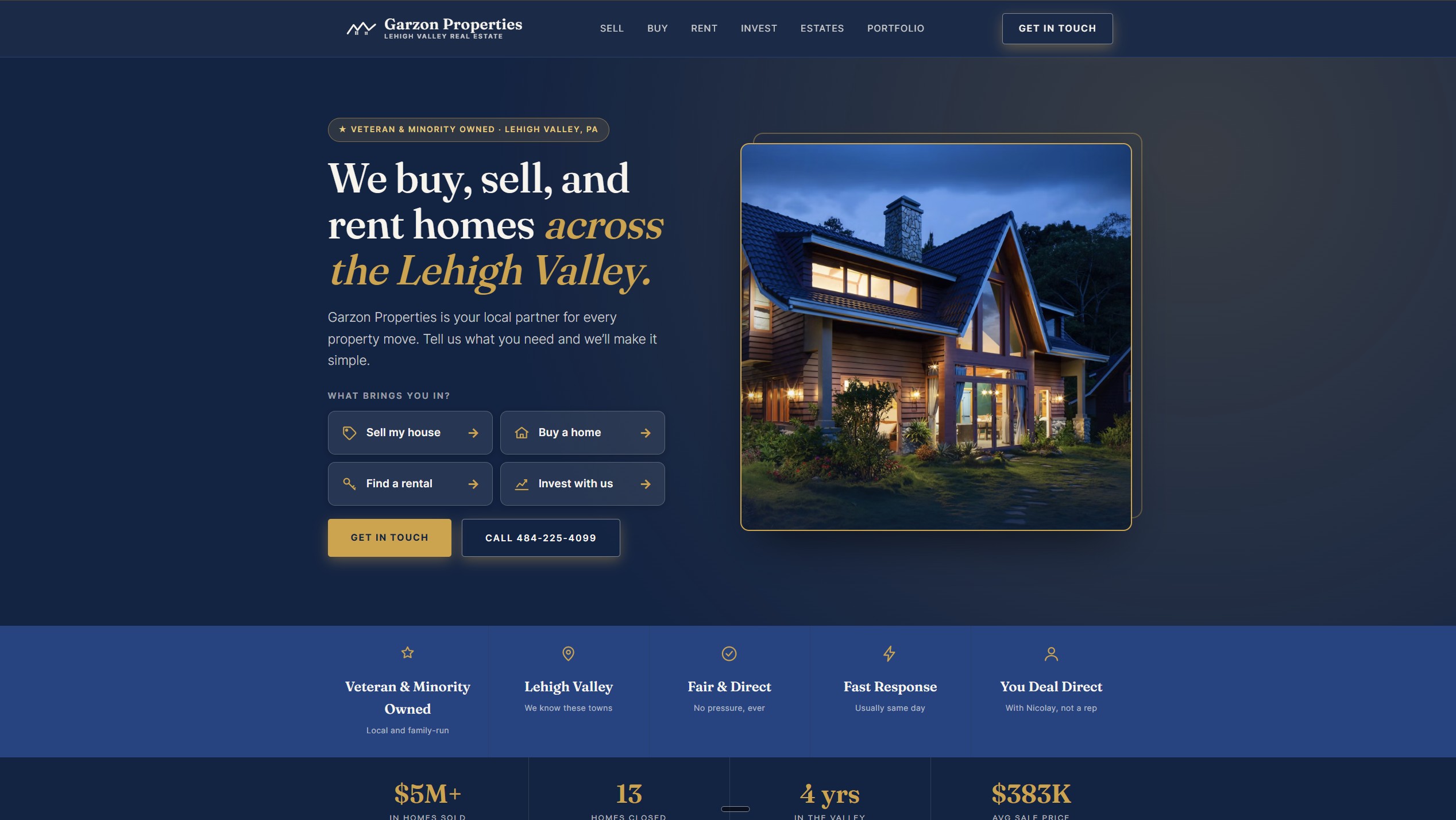Garzon Properties site